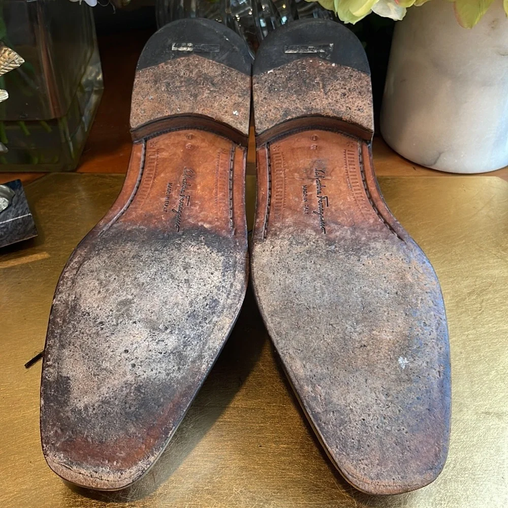 Salvatore Ferragamo Cap-Toe Oxfords